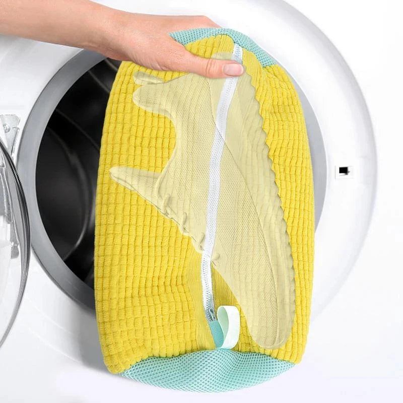 ScrubKix - Shoe Washing Bag For Laundry To Keep Sparkly Clean Shoes!